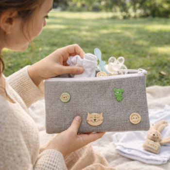 Organizator textil handmade Crazy Zoo pentru copii