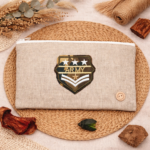 Organizator cu fermoar Camouflage pentru copii
