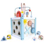 Cub educational din lemn, Montessori, 1+ ani