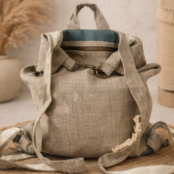 Natural Essentials | Accesorii handmade si jucarii Montessori 14 rucsac panzain back